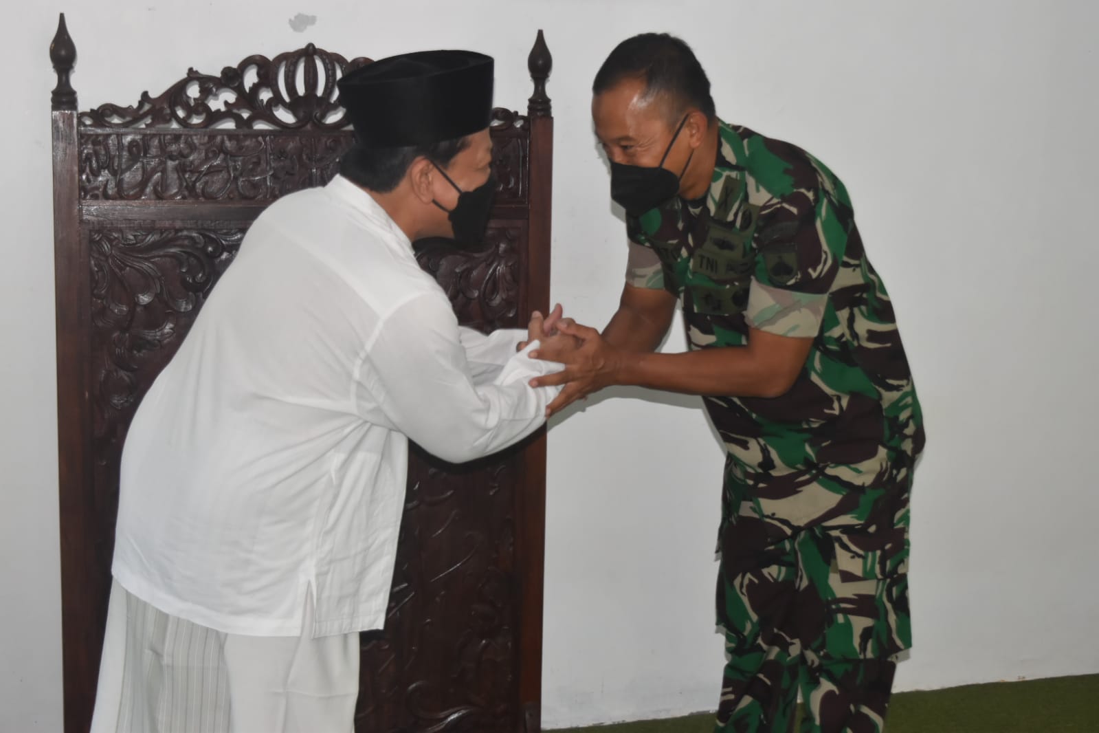 Jalin Silahturahmi, Danrem 073/Makutarama Beserta Rombongan Kunjungi Ponpes Giri Kusumo